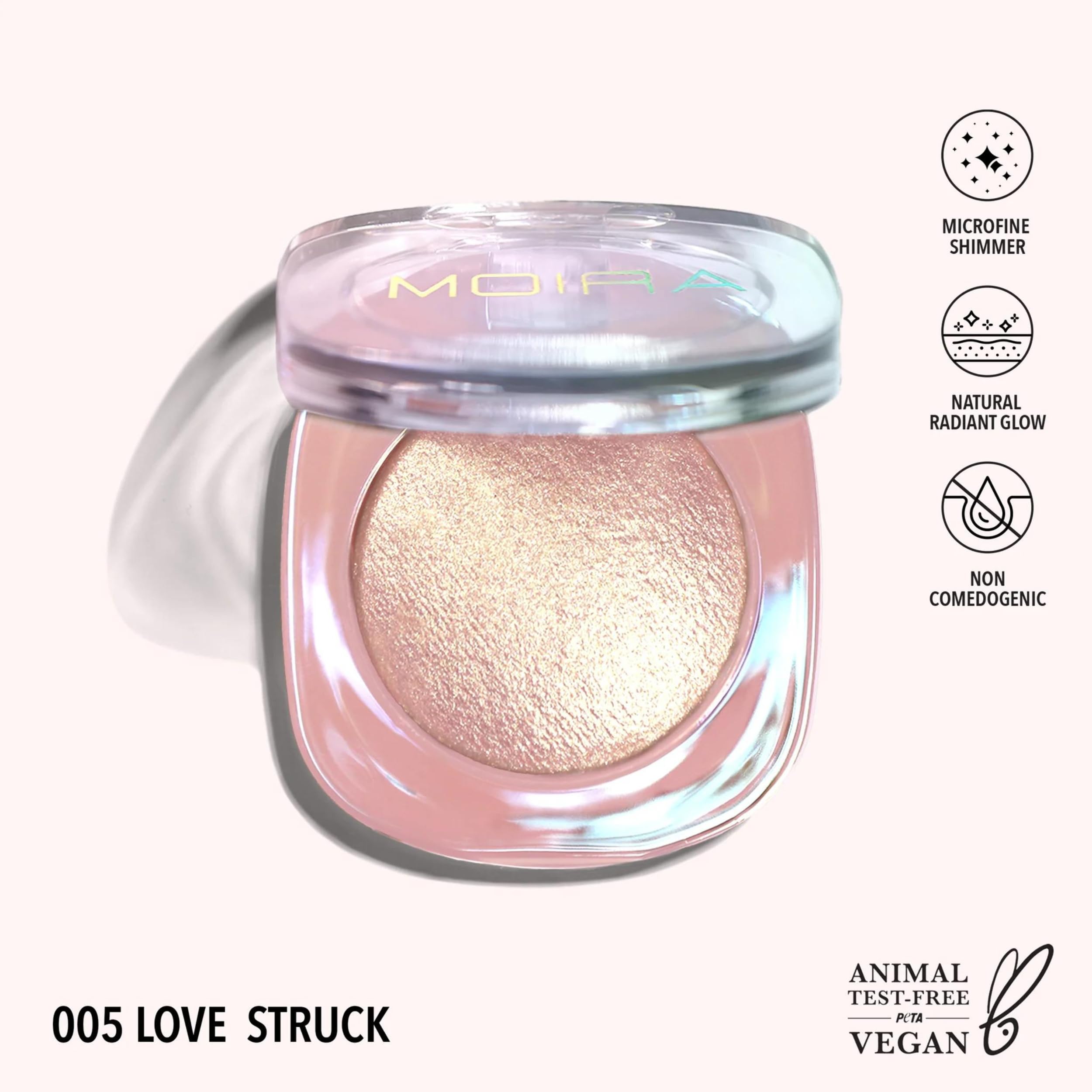 Moira Dreamlight iluminador rostro con brillo sutil para piel radiante