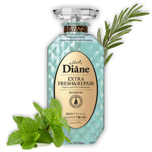 Moist Diane Champú Anticaspa botella visible con frescura para la caspa