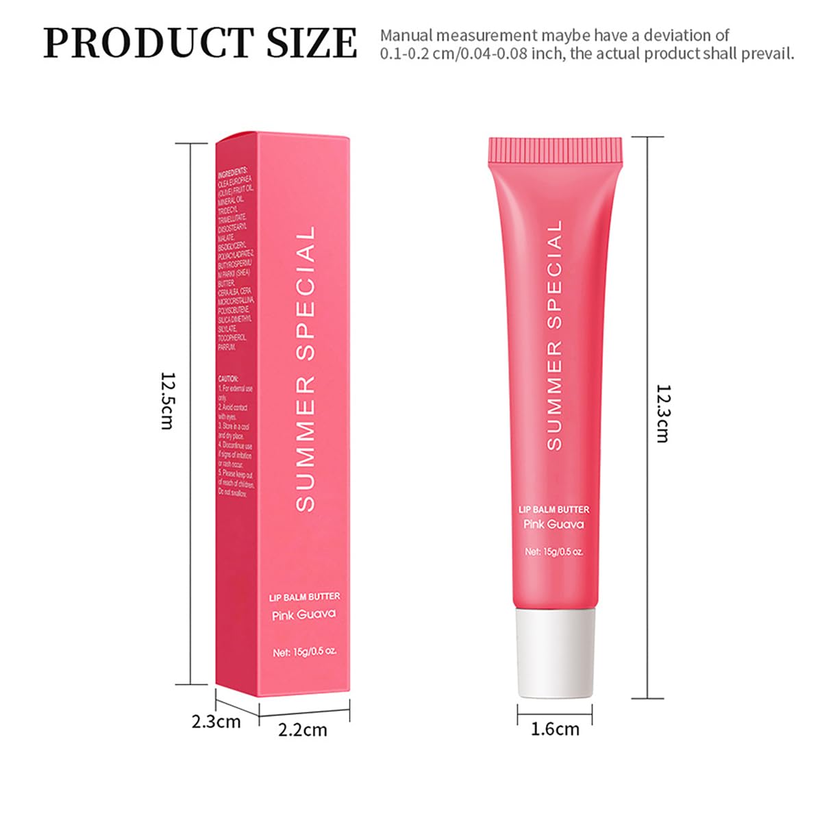 MoJinYuPm balsamo-labios portable-envase, formato compacto para llevar