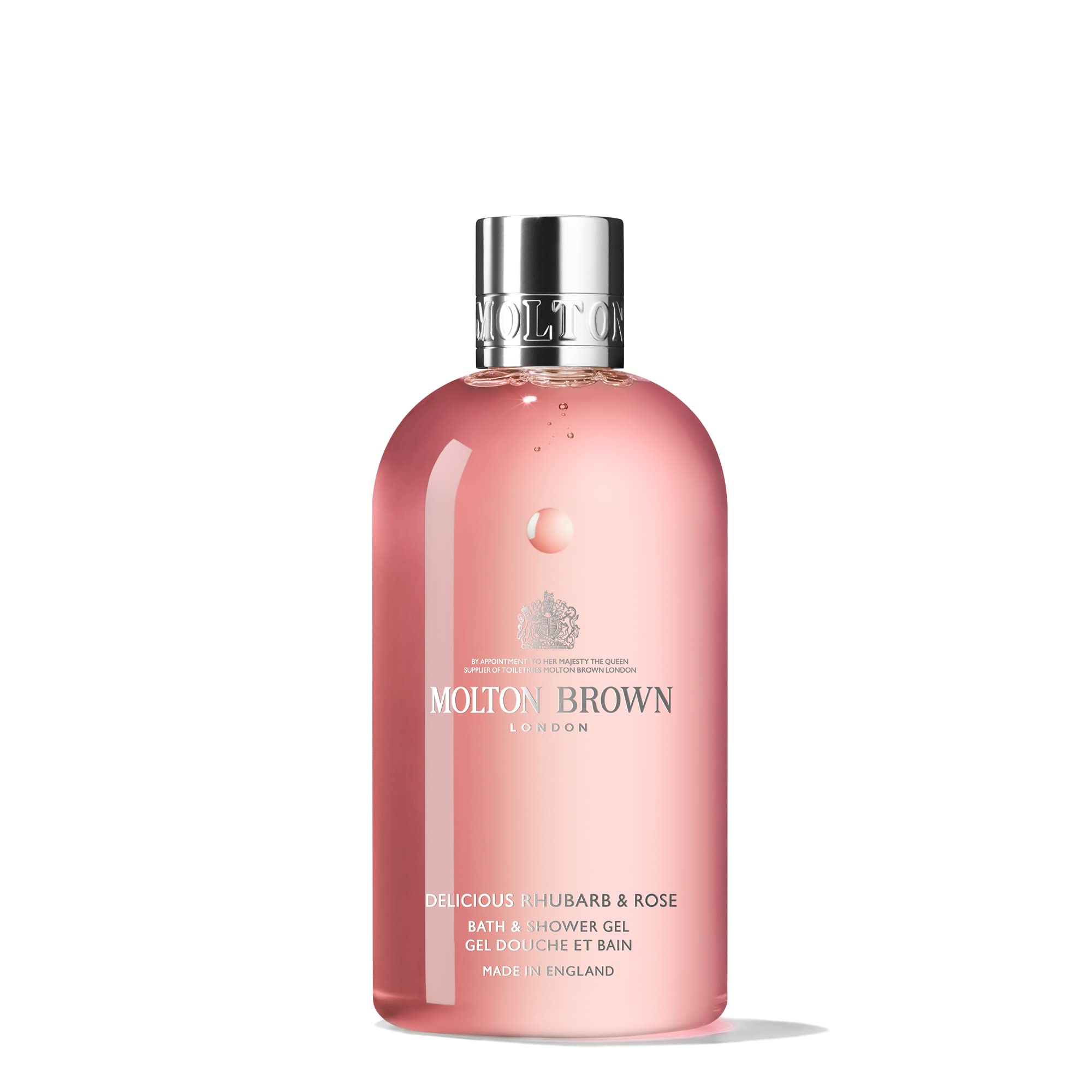 Molton Brown Ruibarbo y Rosa Gel de Ducha; aroma revitalizante para la piel