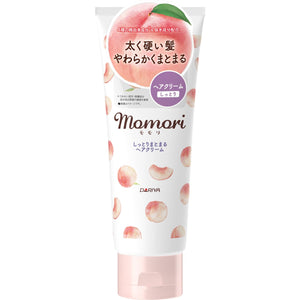 Momori crema para cabello grueso en bote, aporta hidratación y suavidad diaria.