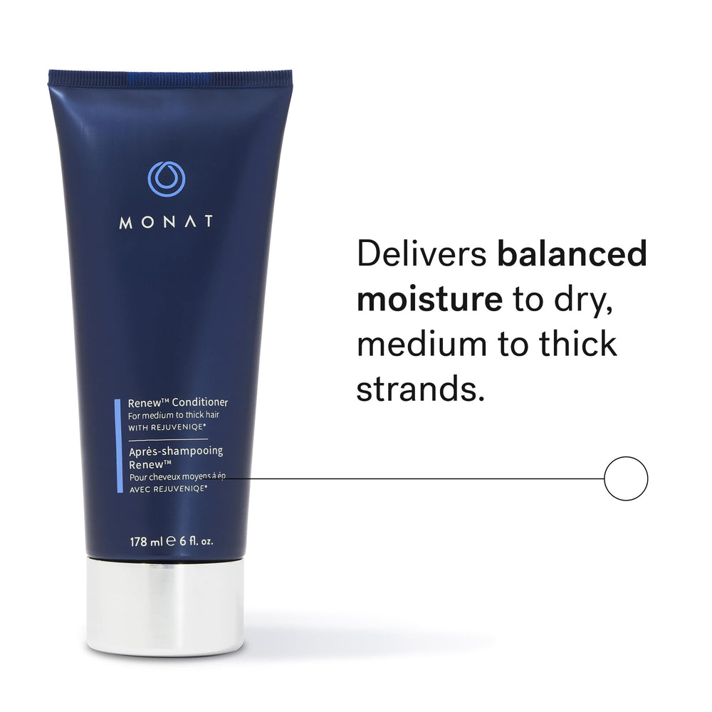 MONAT Renew Conditioner: textura cremosa para cabello suave y manejable