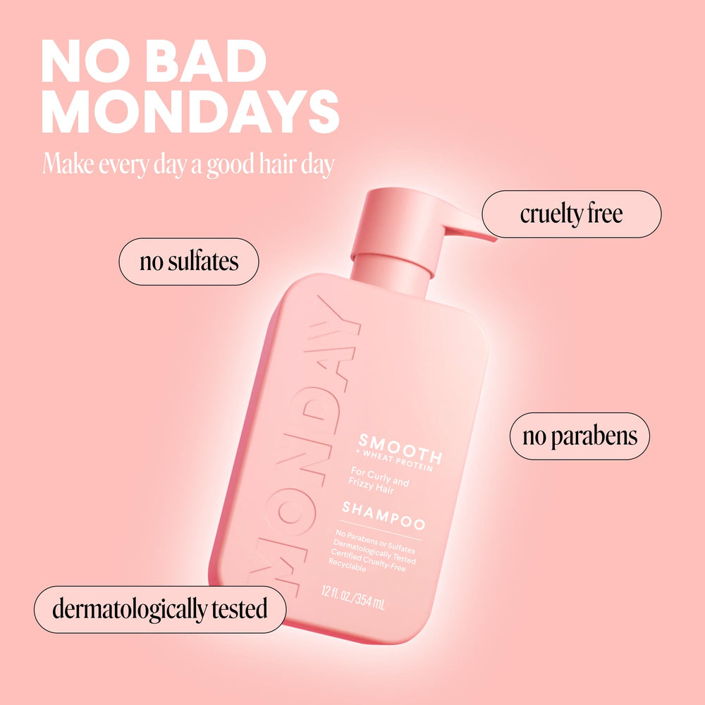 MONDAY HAIRCARE Champú sin parabenos ni sulfatos para cuidado suave