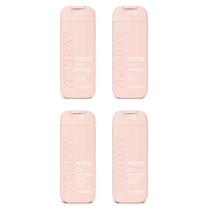 MONDAY Haircare MOISTURE champu en botella que hidrata el cabello seco