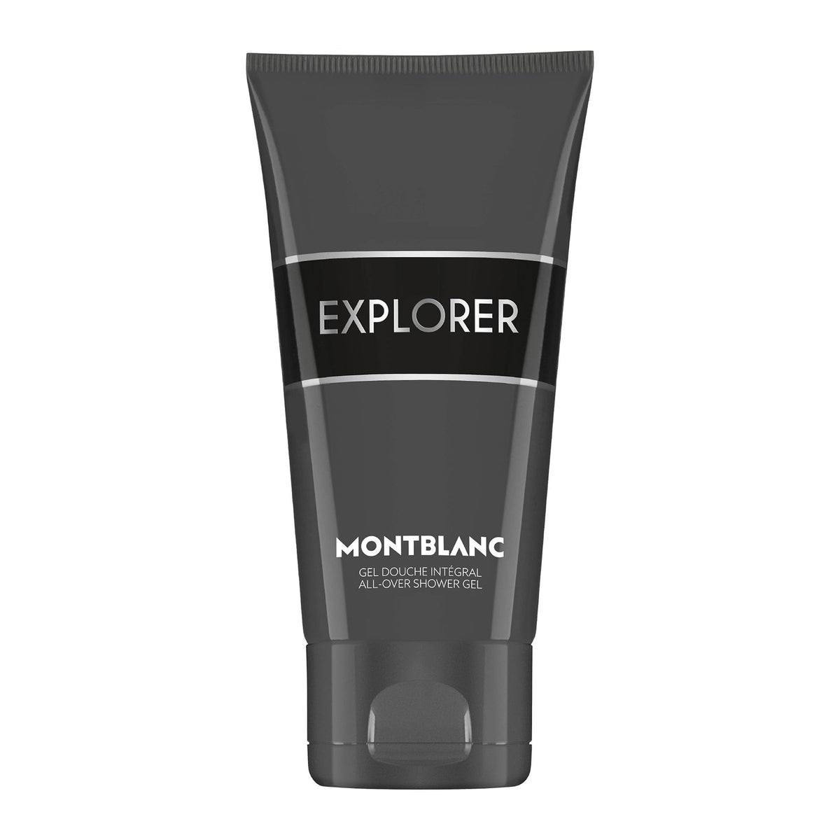 Montblanc Explorer gel de ducha: botella frontal, aroma fresco para empezar el día.