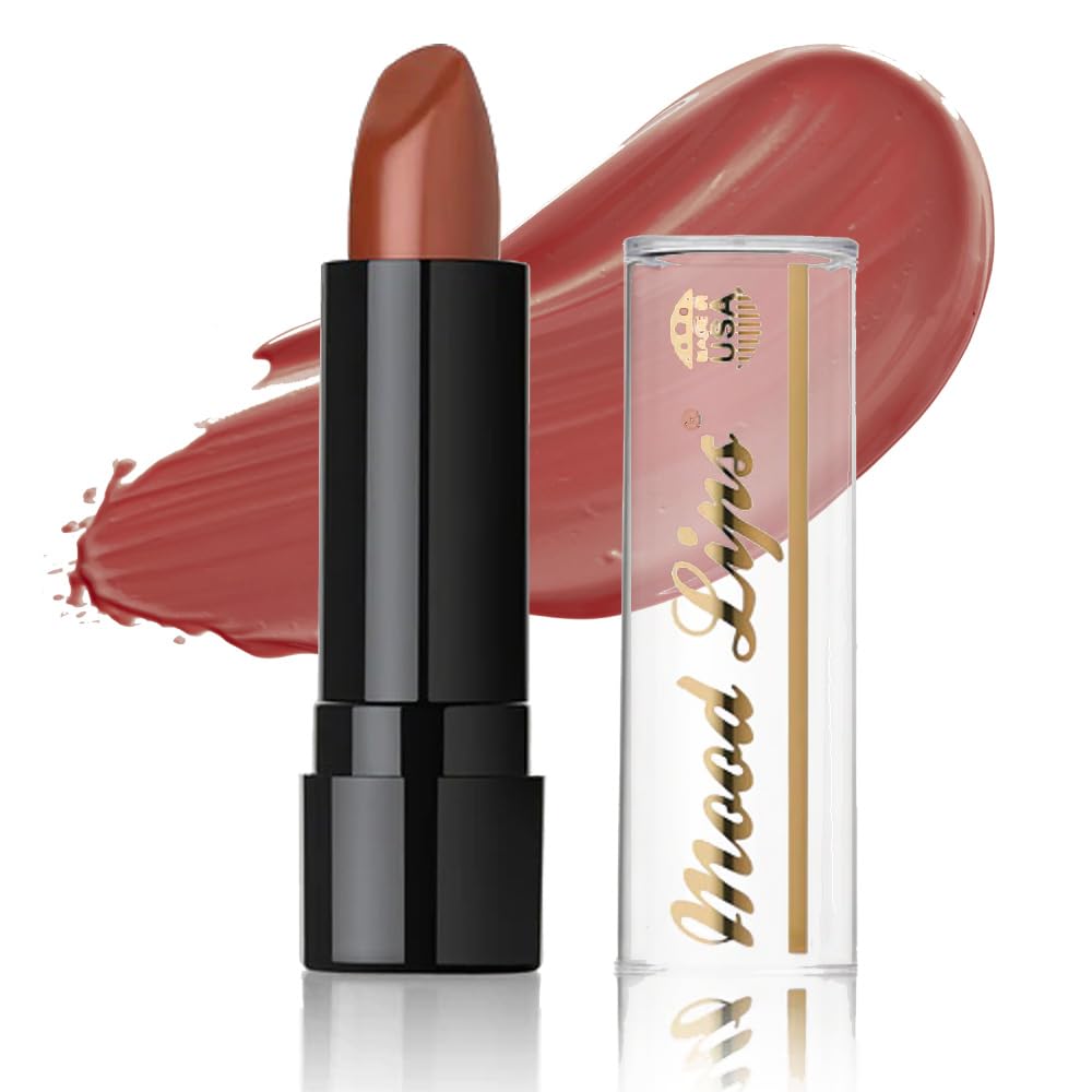 Mood Lips cambia color labial según pH para tono único.
