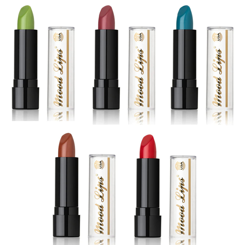 Mood Lips resistente al agua para color duradero.