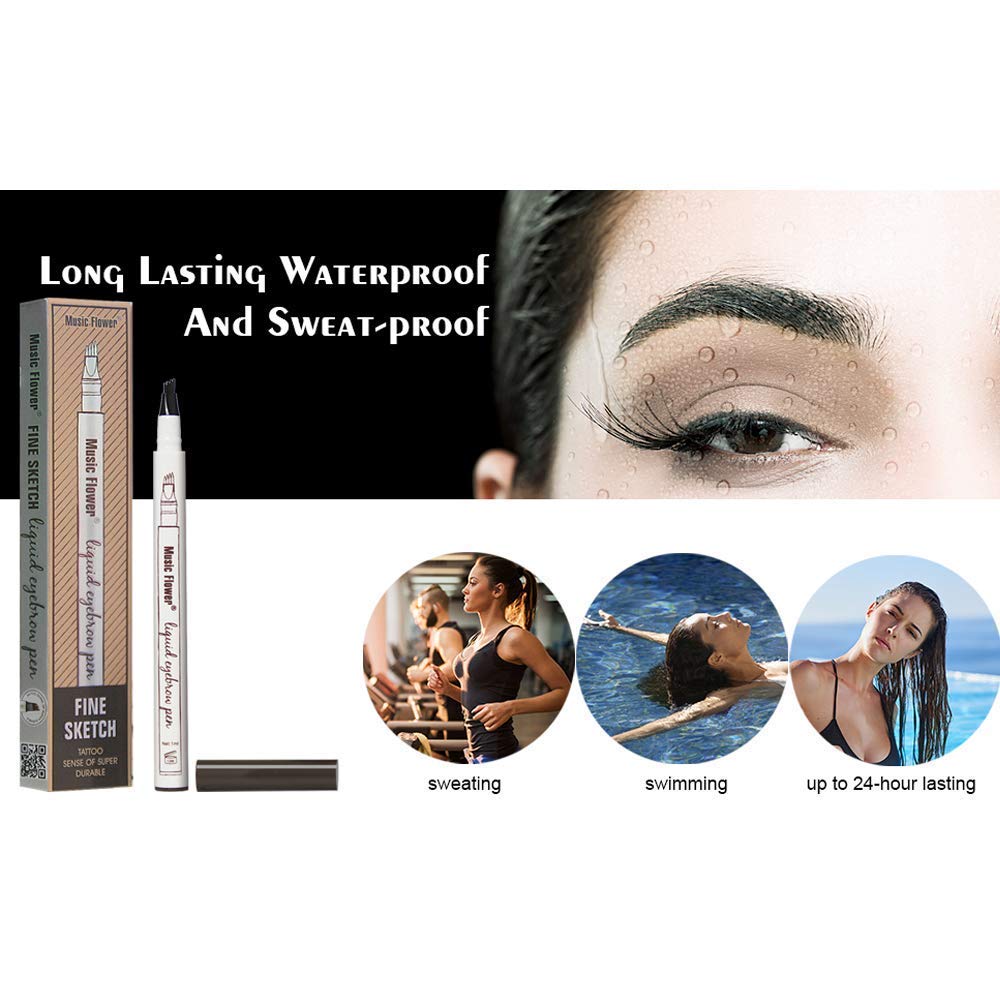 MoonKong kit cejas incluye lápiz, 3 plantillas y navaja para arreglo