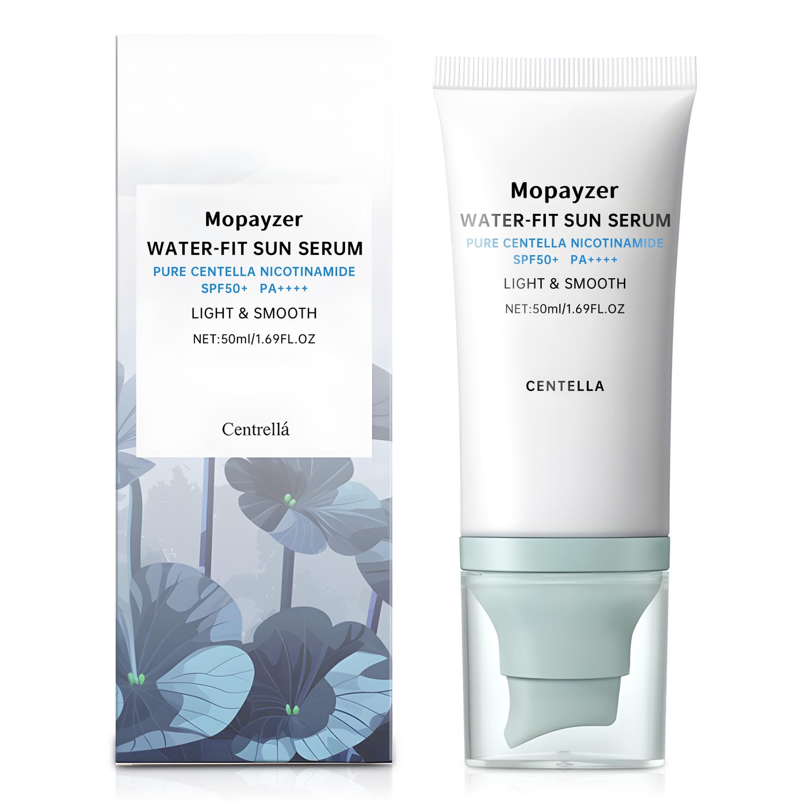 Protección SPF 50+ y PA++++ de Mopayzer Centella Sunscreen