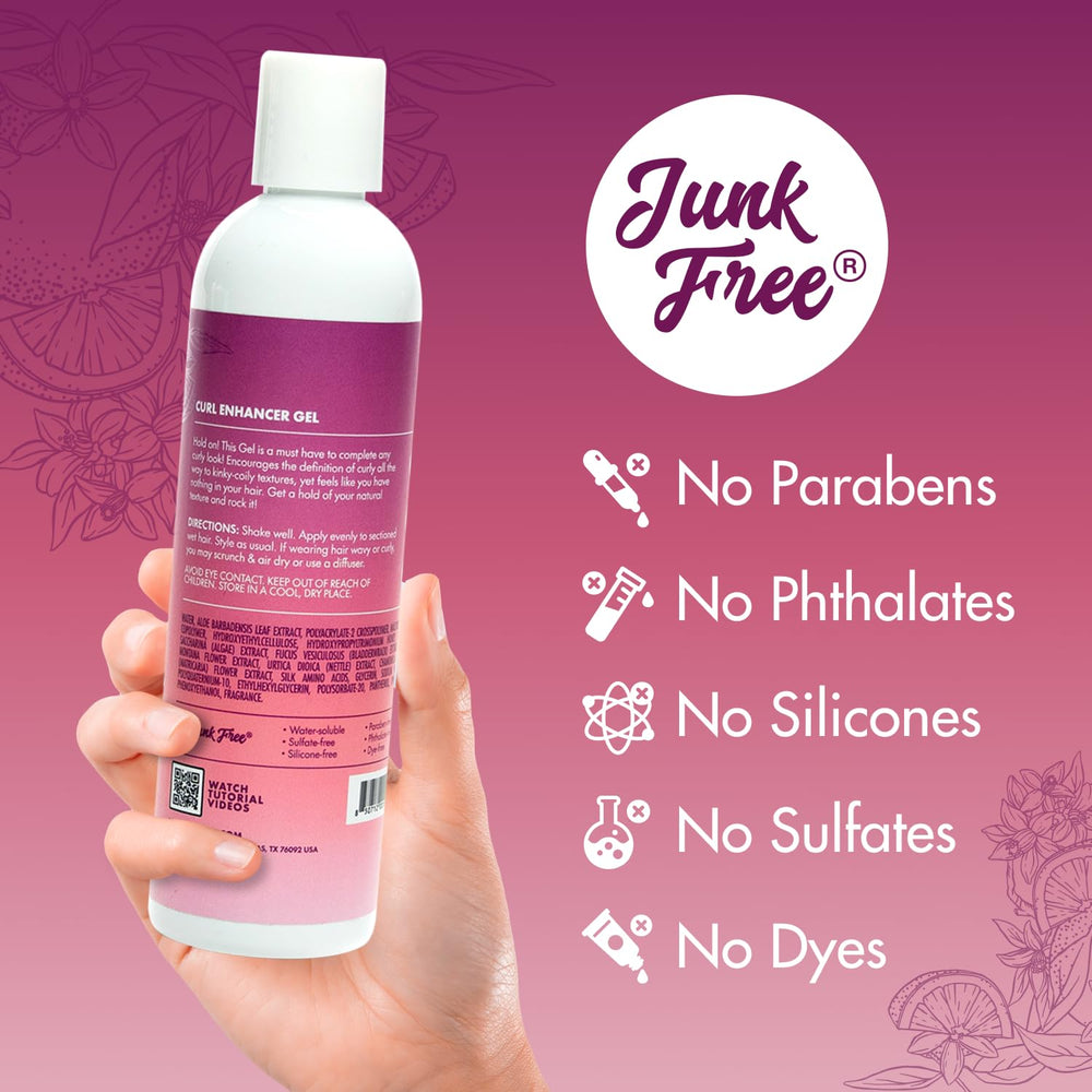 Fórmula libre de parabenos y sulfatos en MopTop Curl Enhancer.