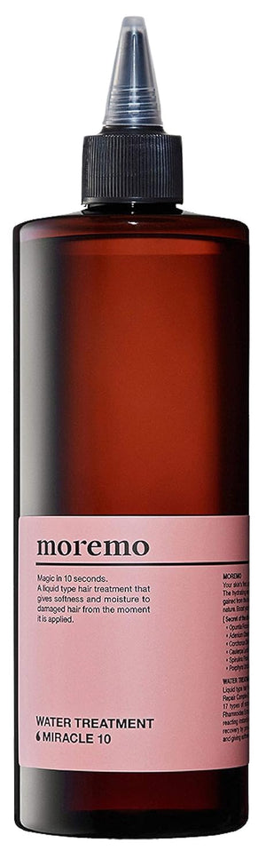 MOREMO Milagro de Tratamiento de Agua 10, botella de 480 ml, nutre e hidrata cabello dañado