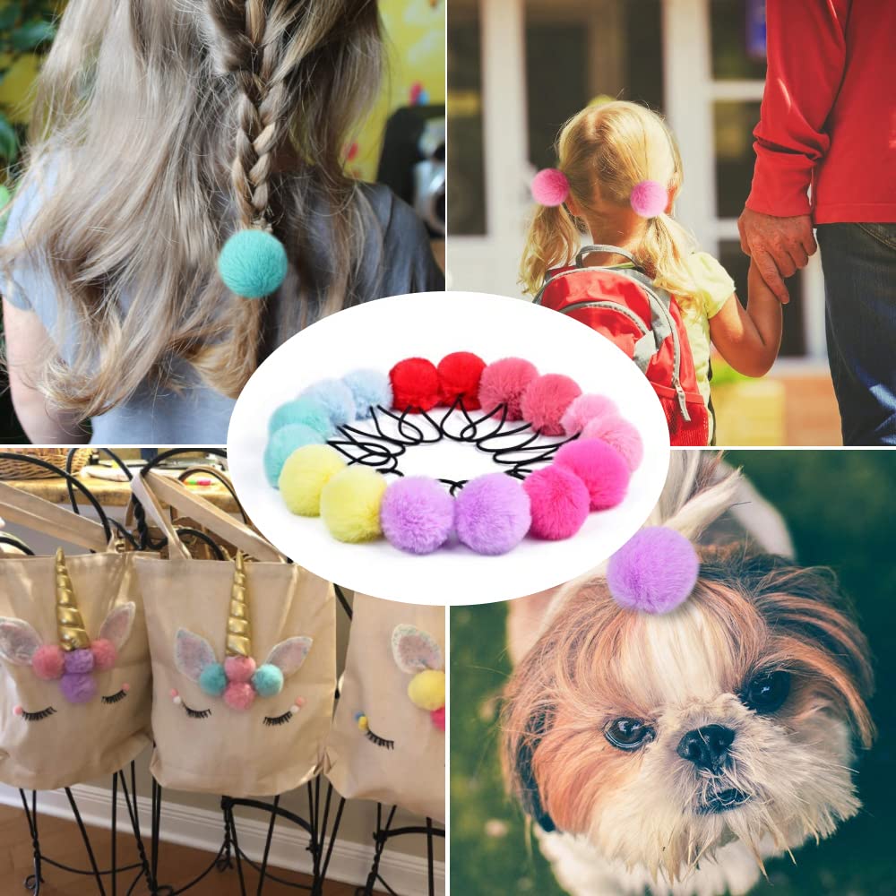 MORGLES pom pom para manualidades, perfecto para proyectos caseros y decoraciones.