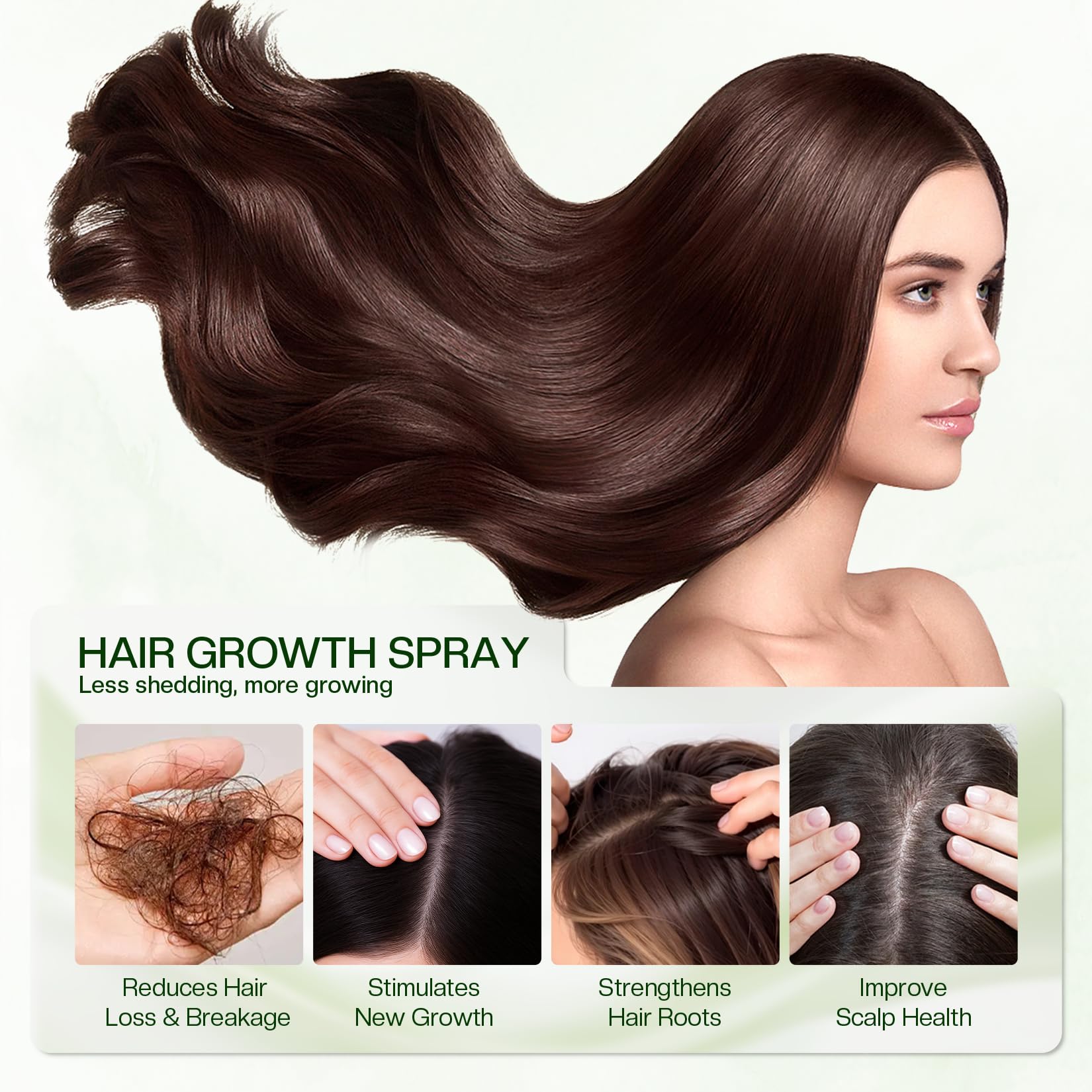 Morovan: aplicación diaria en cuero cabelludo para controlar la caída del cabello.