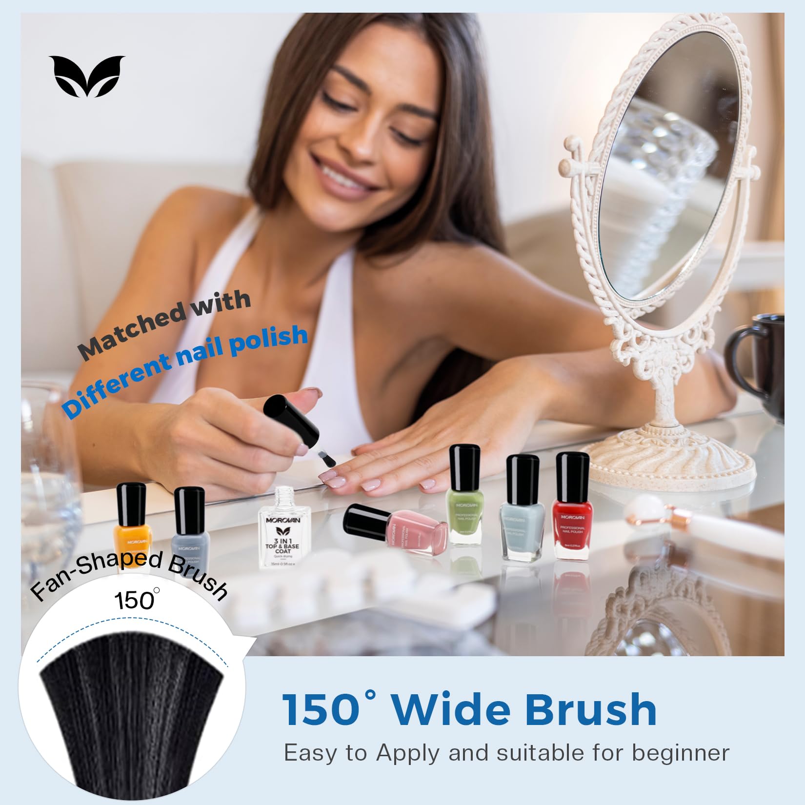 Morovan Base Coat añade durabilidad a la manicura