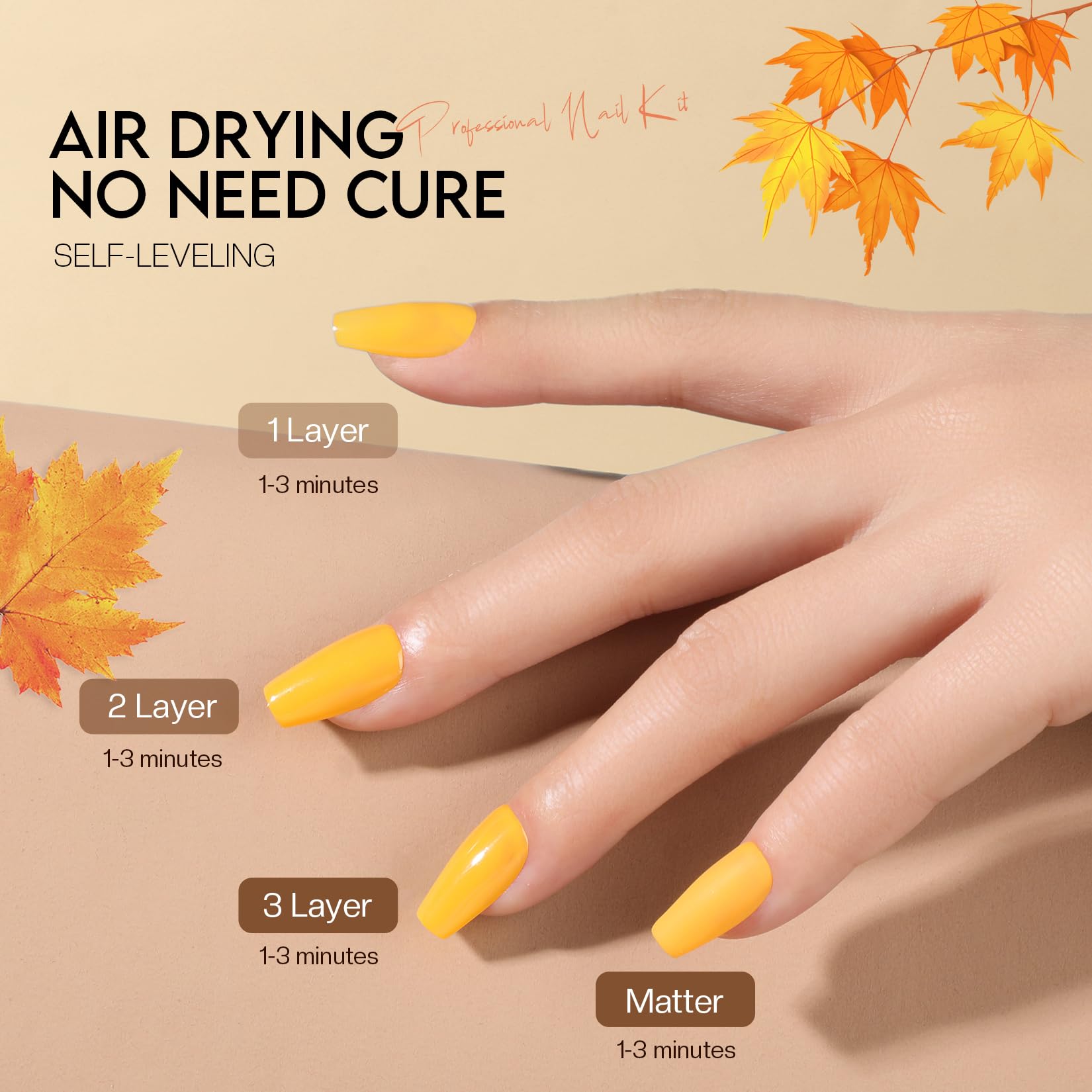 Kit Morovan de esmaltes otoño, perfecto como regalo.