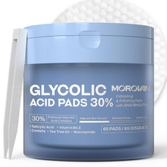 Morovan discos acido glicolico 30% – lado texturizado exfolia y elimina impurezas.