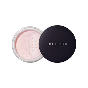 MORPHE Bake & Set en botella, fijación duradera y acabado suave para el rostro.