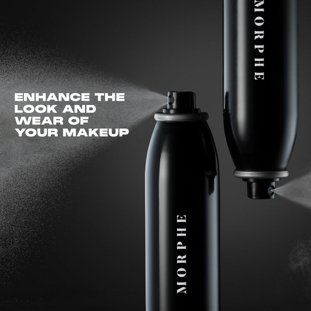 MORPHE Continuous Setting Mist muestra cómo usar para un acabado perfecto.