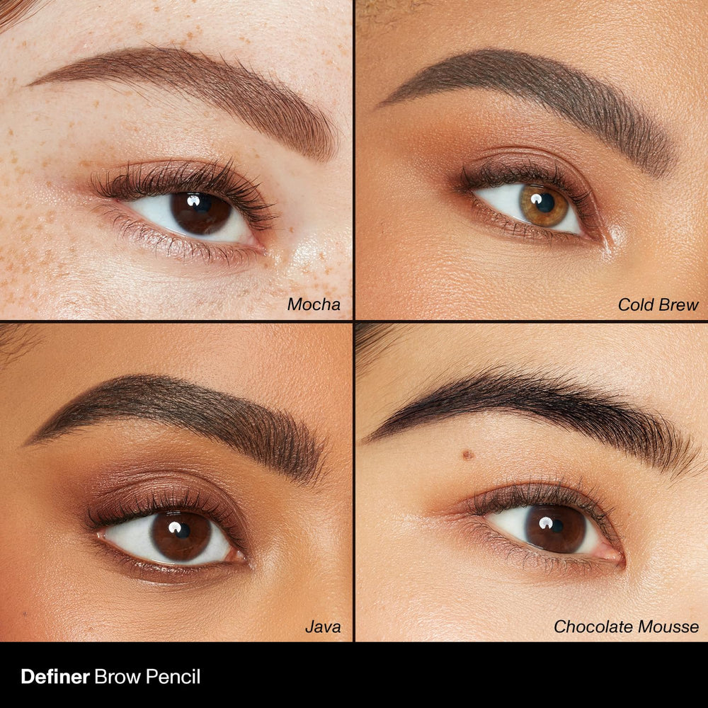 Morphe Definer fórmula cera sin tirones para mayor control.