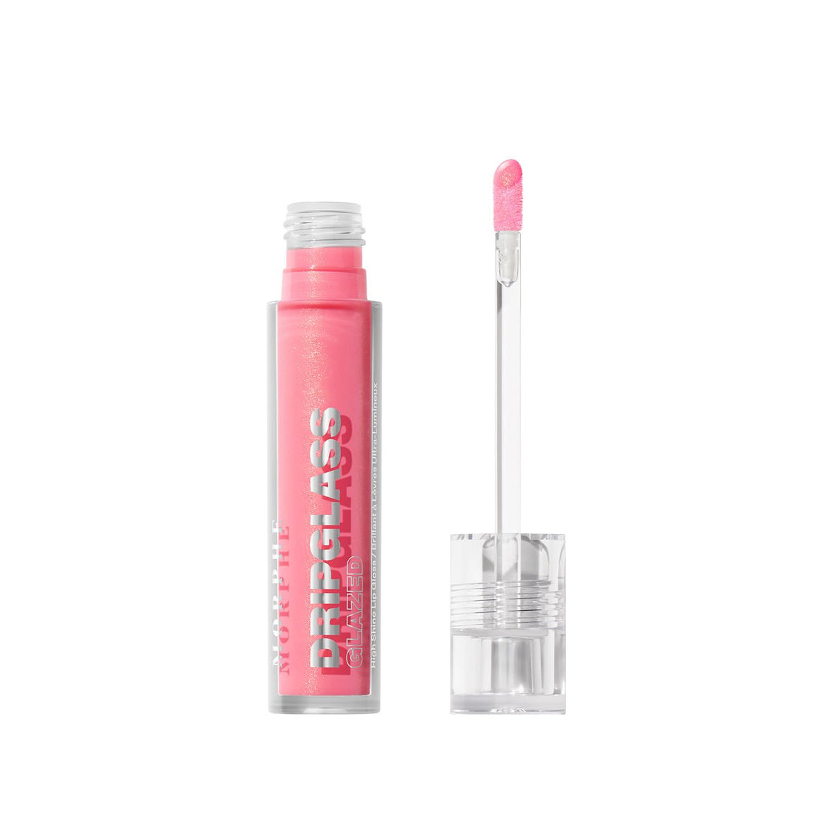 MORPHE Dripglass: brillo labial con aplicación suave en rosa espejo para un acabado perfecto
