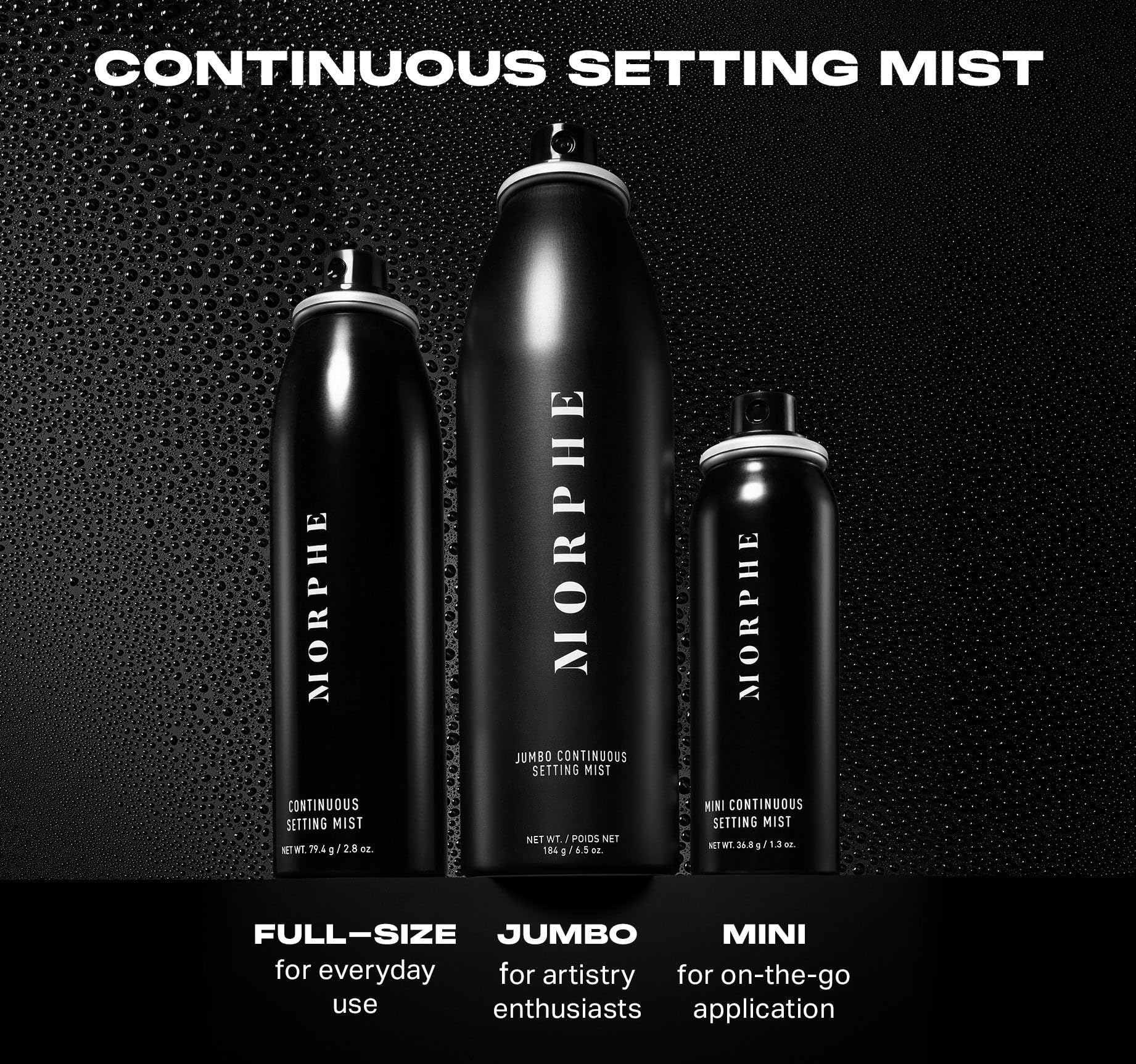MORPHE Mini envase de viaje compacto ideal para retoques