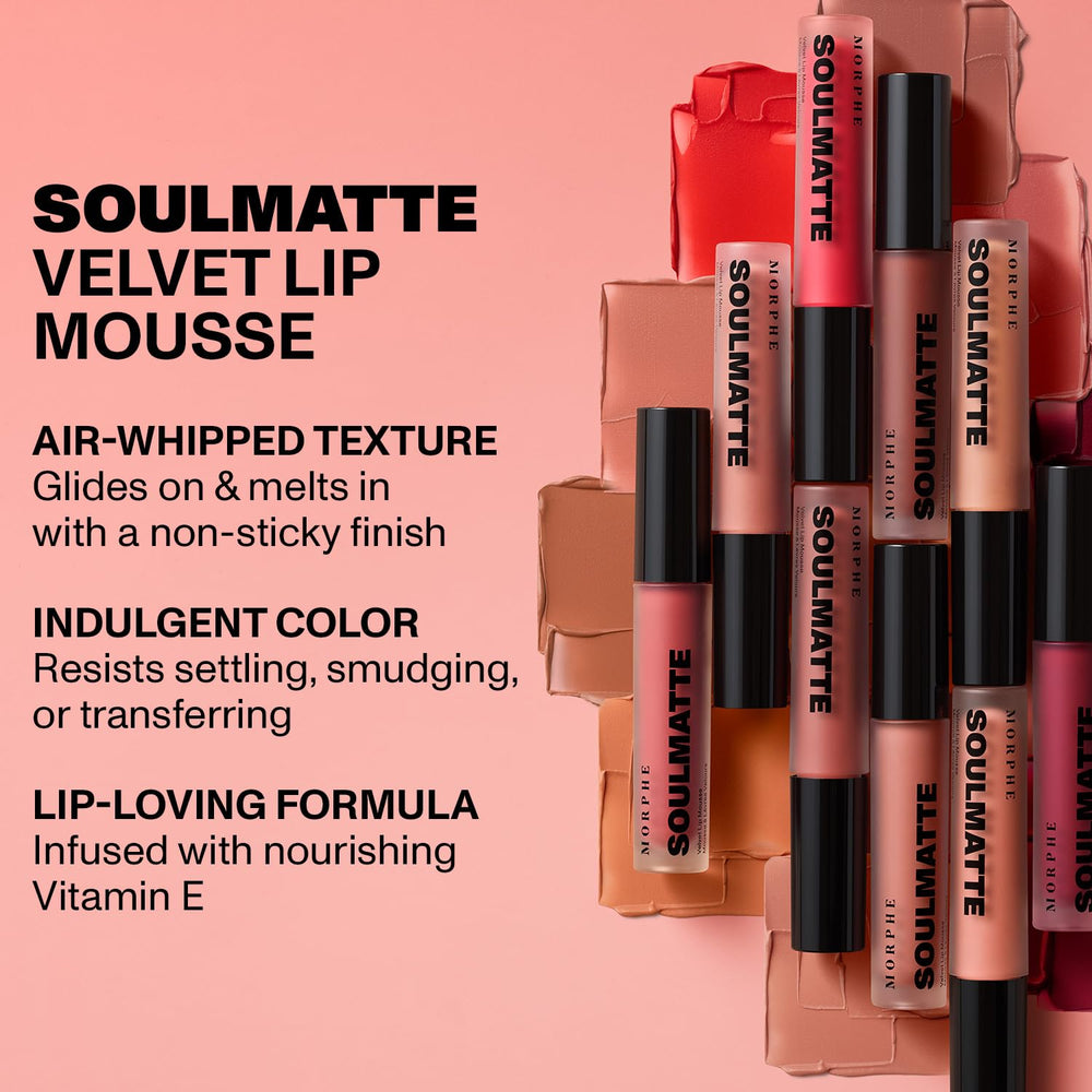 MORPHE Soulmatte aplicación precisa para una cobertura uniforme.