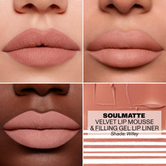 MORPHE Soulmatte hidratación con Vitamina E para labios suaves.