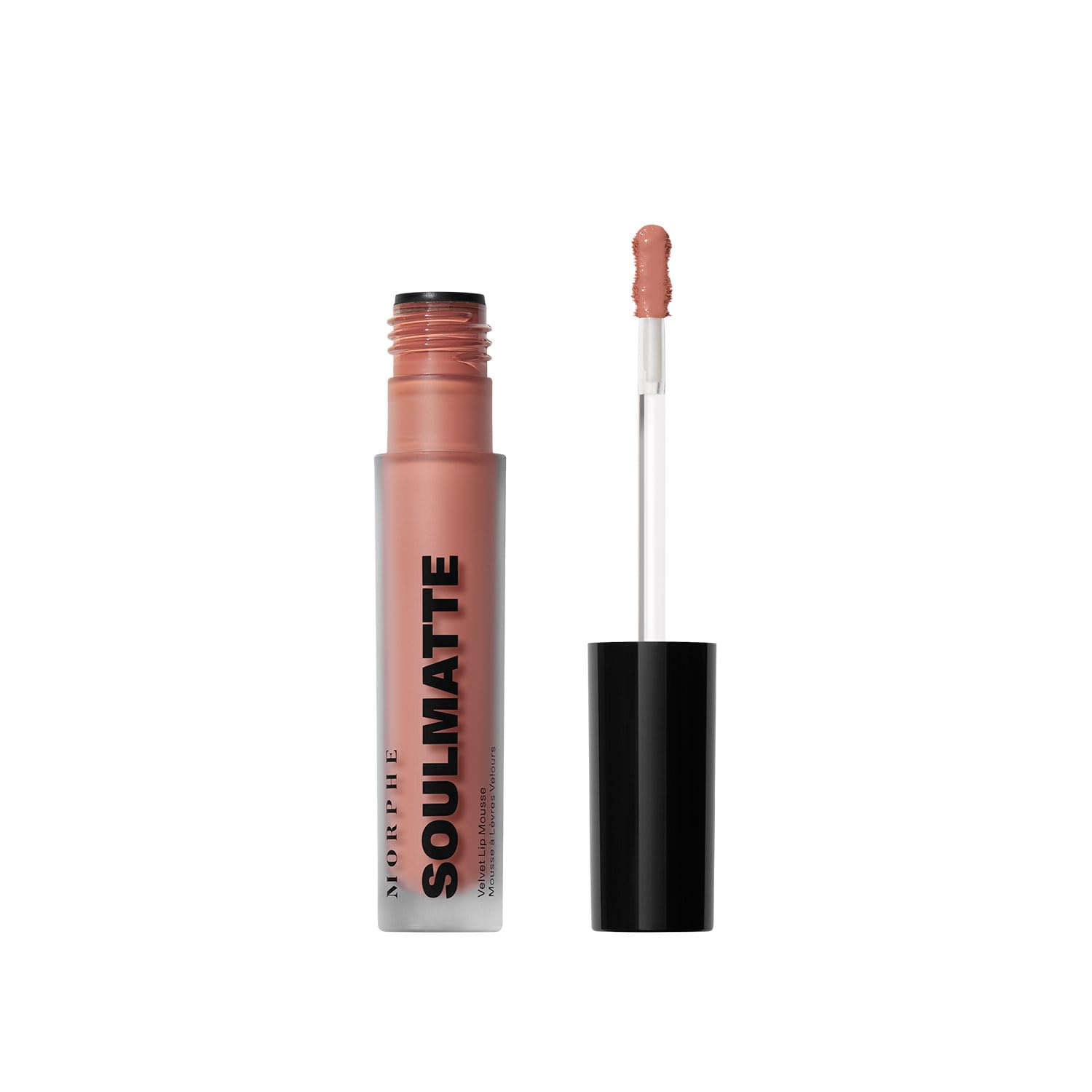 MORPHE Soulmatte labial con aplicador para cobertura precisa y acabado mate ligero.