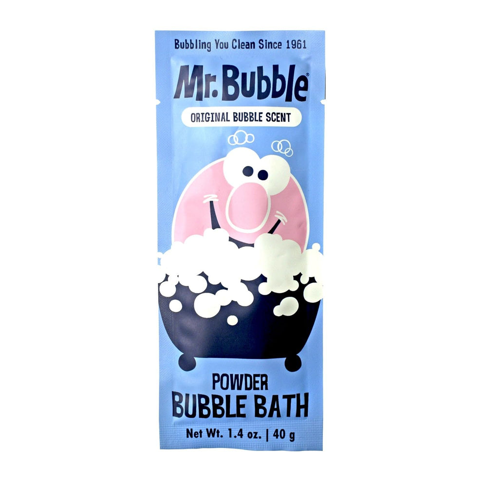 Mr. Bubble aroma original de chicle para el baño, sensación divertida.