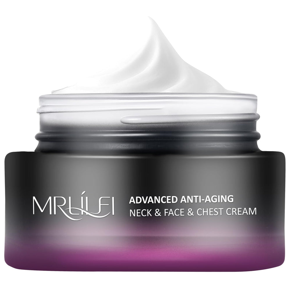 MRLILEI beauty crema cuello tensa: mejora la firmeza y el contorno del cuello.