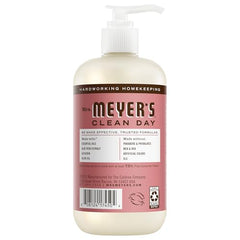 Dosificador de Mrs. Meyer's Clean Day con romero para control de espuma.