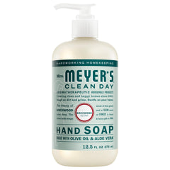 MRS. MEYER'S CLEAN DAY Birchwood, botella visible para lavado suave de manos