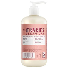 MRS. MEYER'S CLEAN DAY Rosa, dispensador: espuma suave para manos.