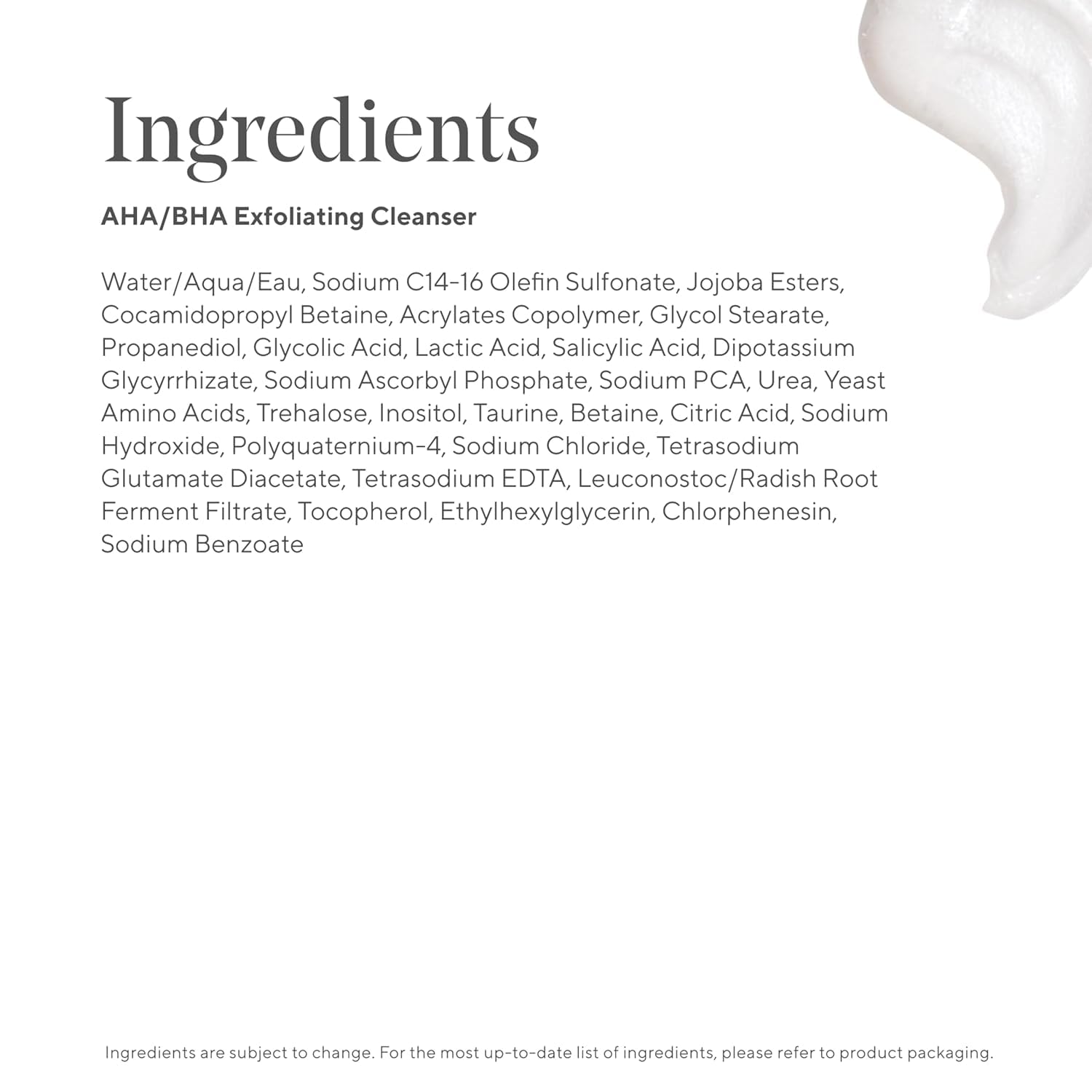 Murad limpiador exfoliante: crema suave que cuida la piel durante la limpieza.