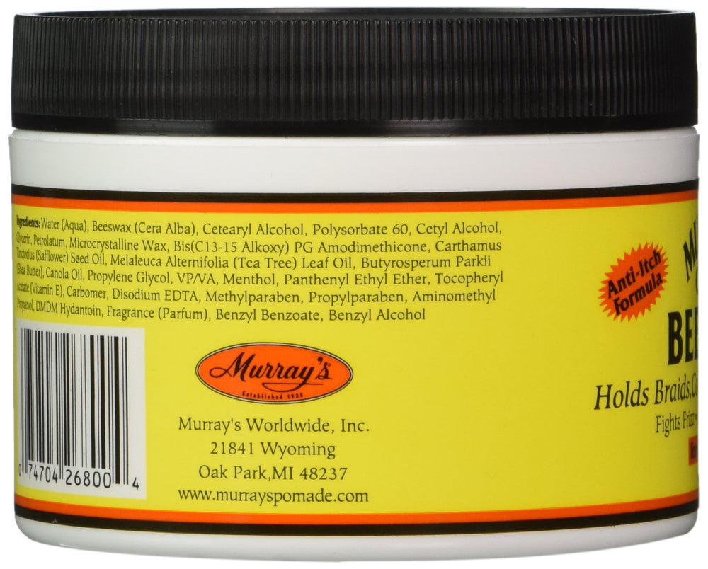 Murray's Cera de Abejas Crema: textura cremosa facilita peinados diarios