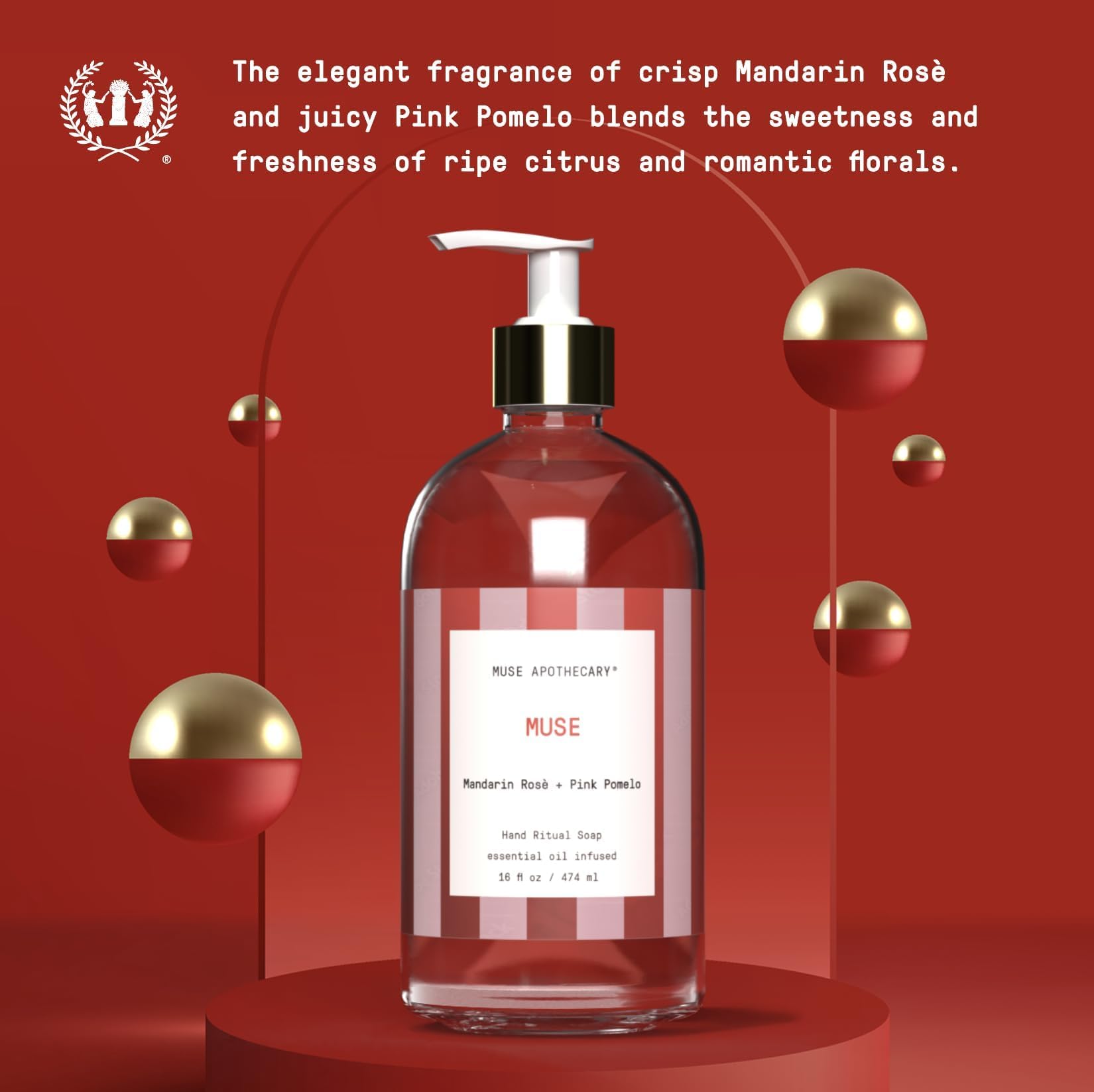 Muse Apothecary Hand Ritual difusión de aceites esenciales para sensaciones relajantes
