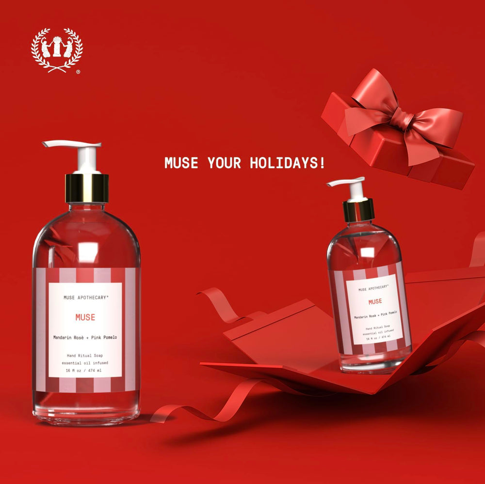 Muse Apothecary Hand Ritual regalo ideal para amantes de aromaterapia y cuidado personal