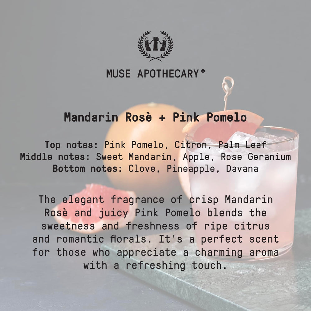 Muse Apothecary Hand Ritual uso diario que deja manos limpias y suaves durante todo el día