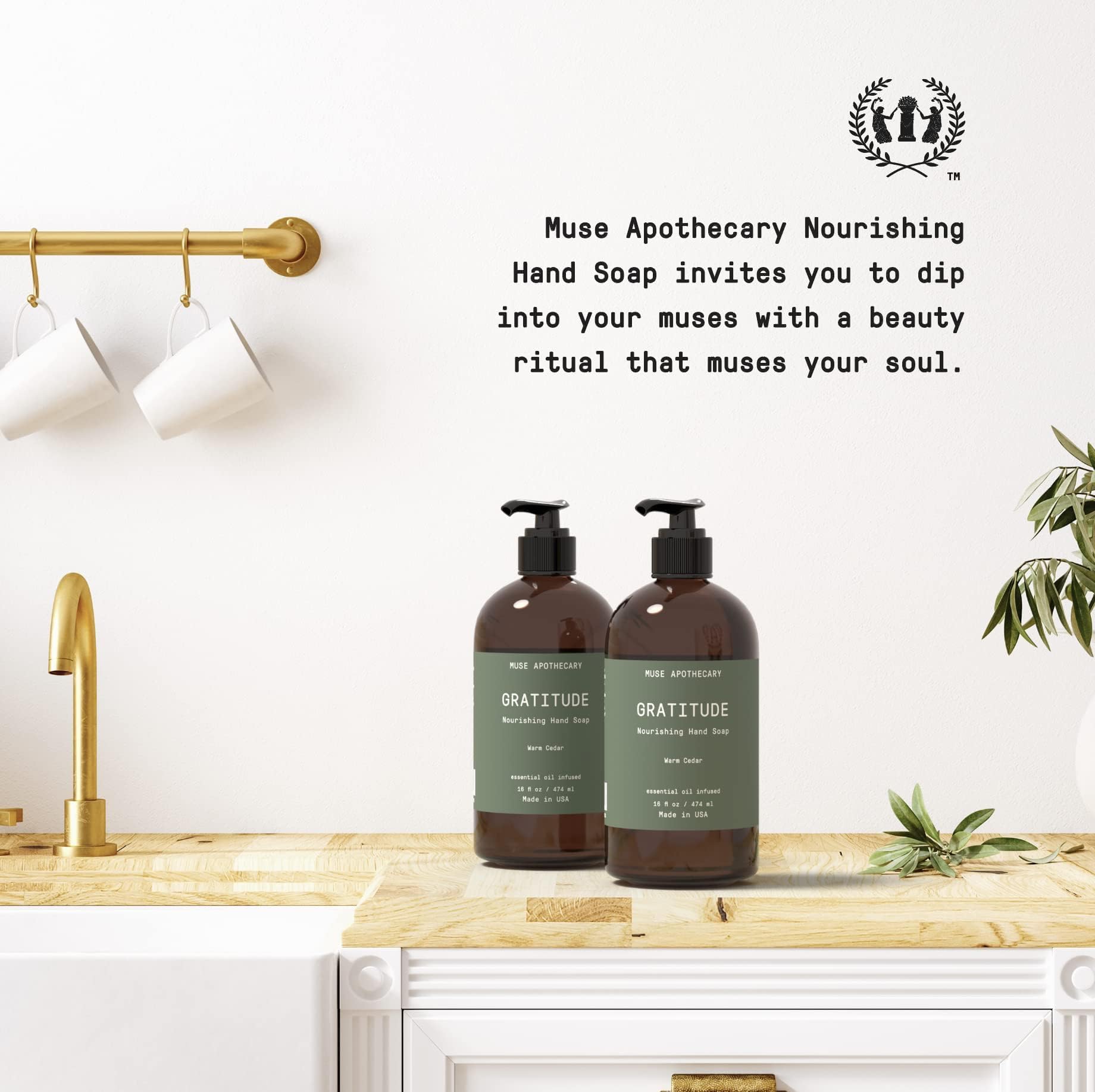 Muse Apothecary Ritual de Mano para piel sensible, cuidado suave