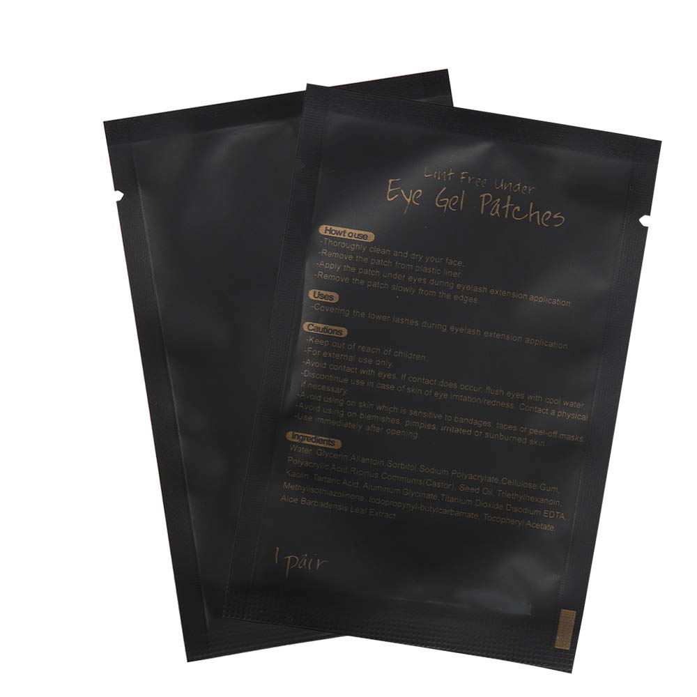 Pares de ojos Myaokue-Up para extensiones de pestañas, superficie limpia.