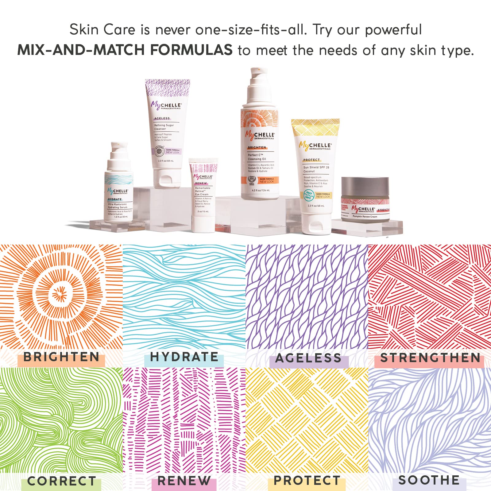 MyChelle Supreme Polypeptide Crema, uso diario para piel luminosa
