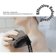 myHomeBody esponja exfoliante-cuerpo, exfoliación efectiva para piel suave