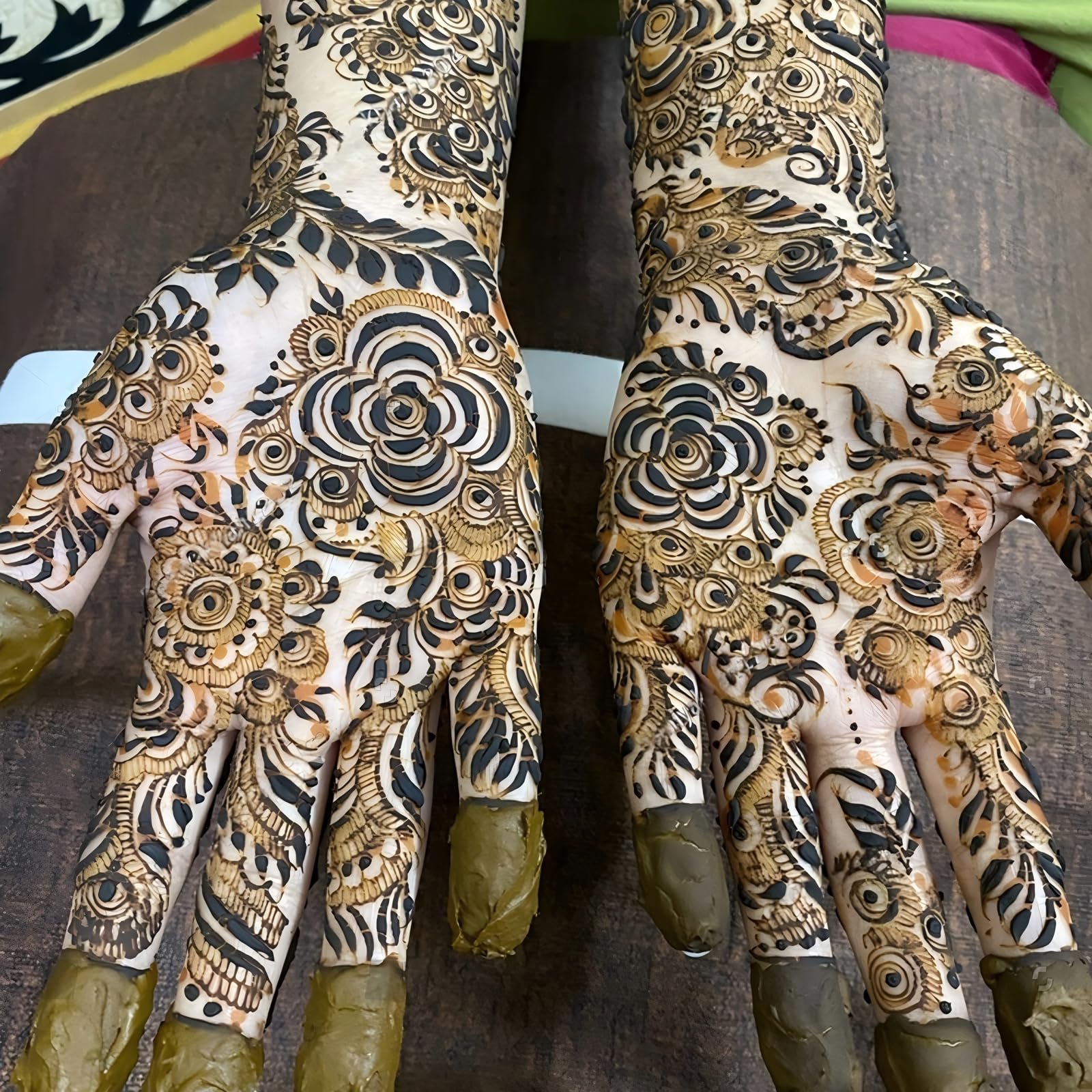 Mzstgh Henna estencil regalo ideal para fiestas y bodas, regalo creativo.