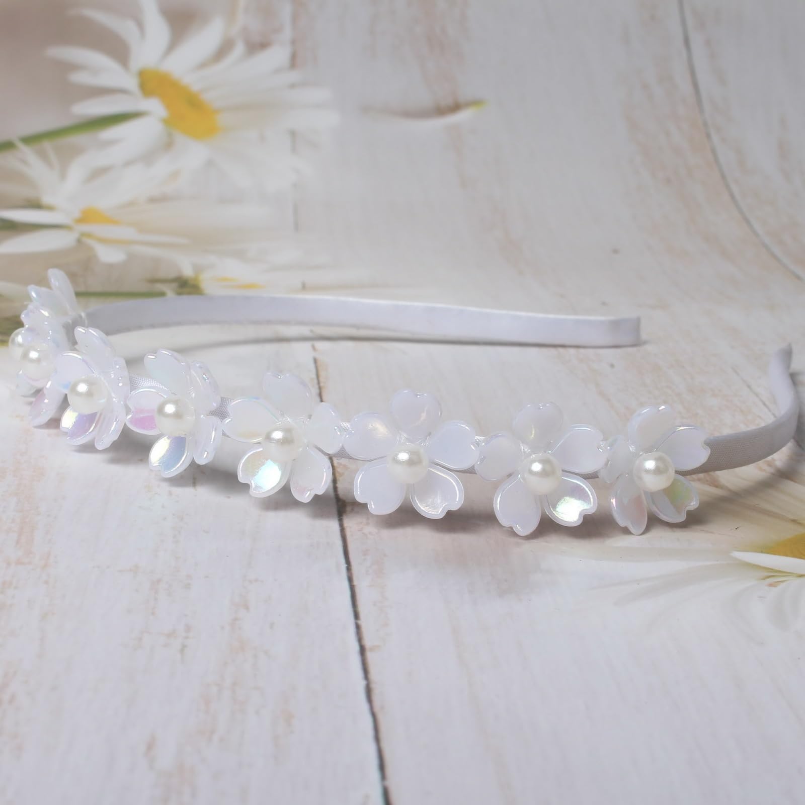 naibirdr diadema ornamentos florales, combina con conjuntos diarios y eventos