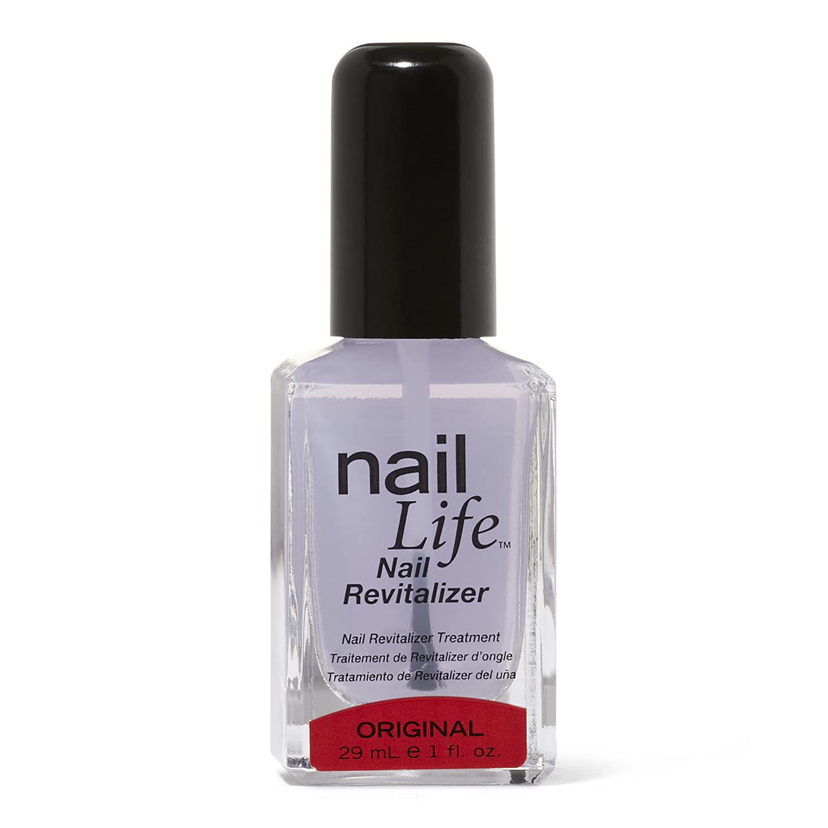 NAIL LIFE Revitalizador: botella del tratamiento para uñas débiles y agrietadas, mejora fuerza y apariencia