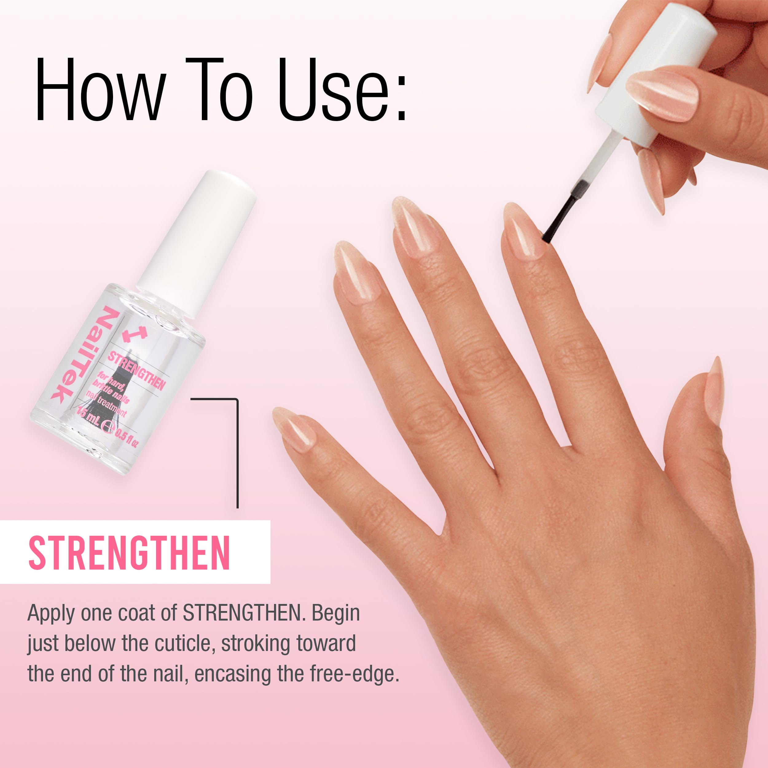 Nail Tek base para esmalte, preparación perfecta