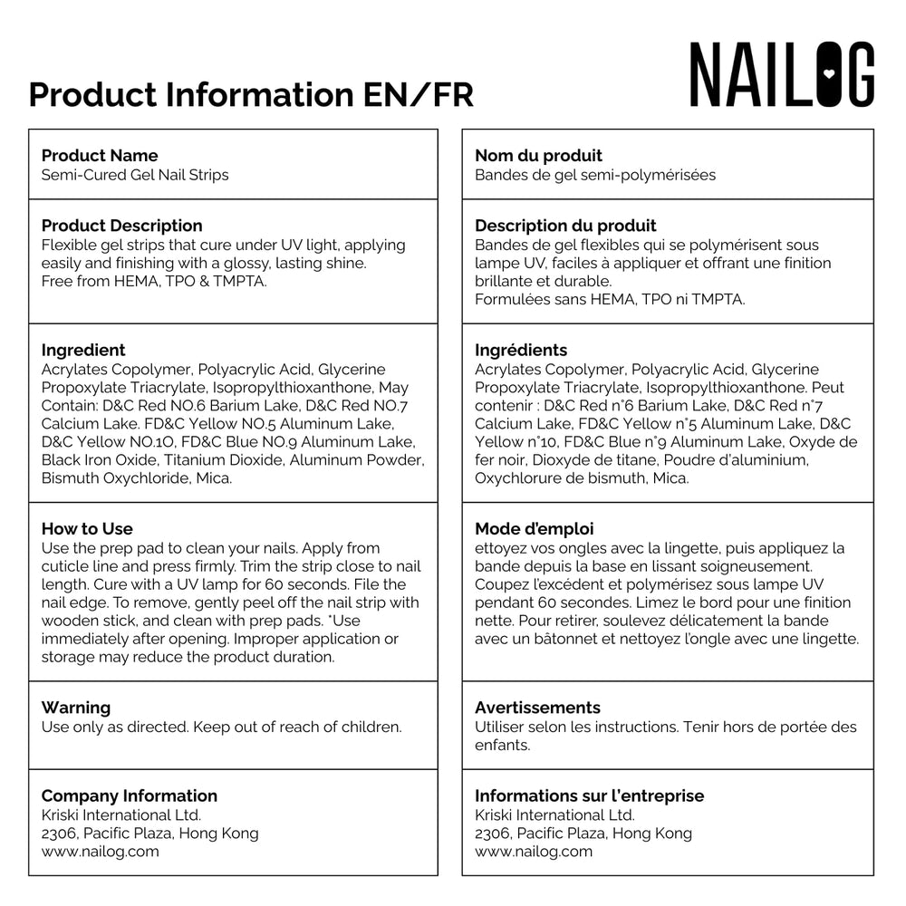 NAILOG perfecto para uso en casa o para profesionales novatos