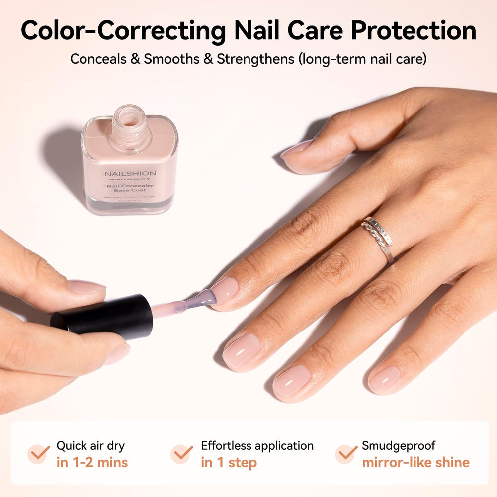 Nailshion secado rápido en minutos para días ocupados.