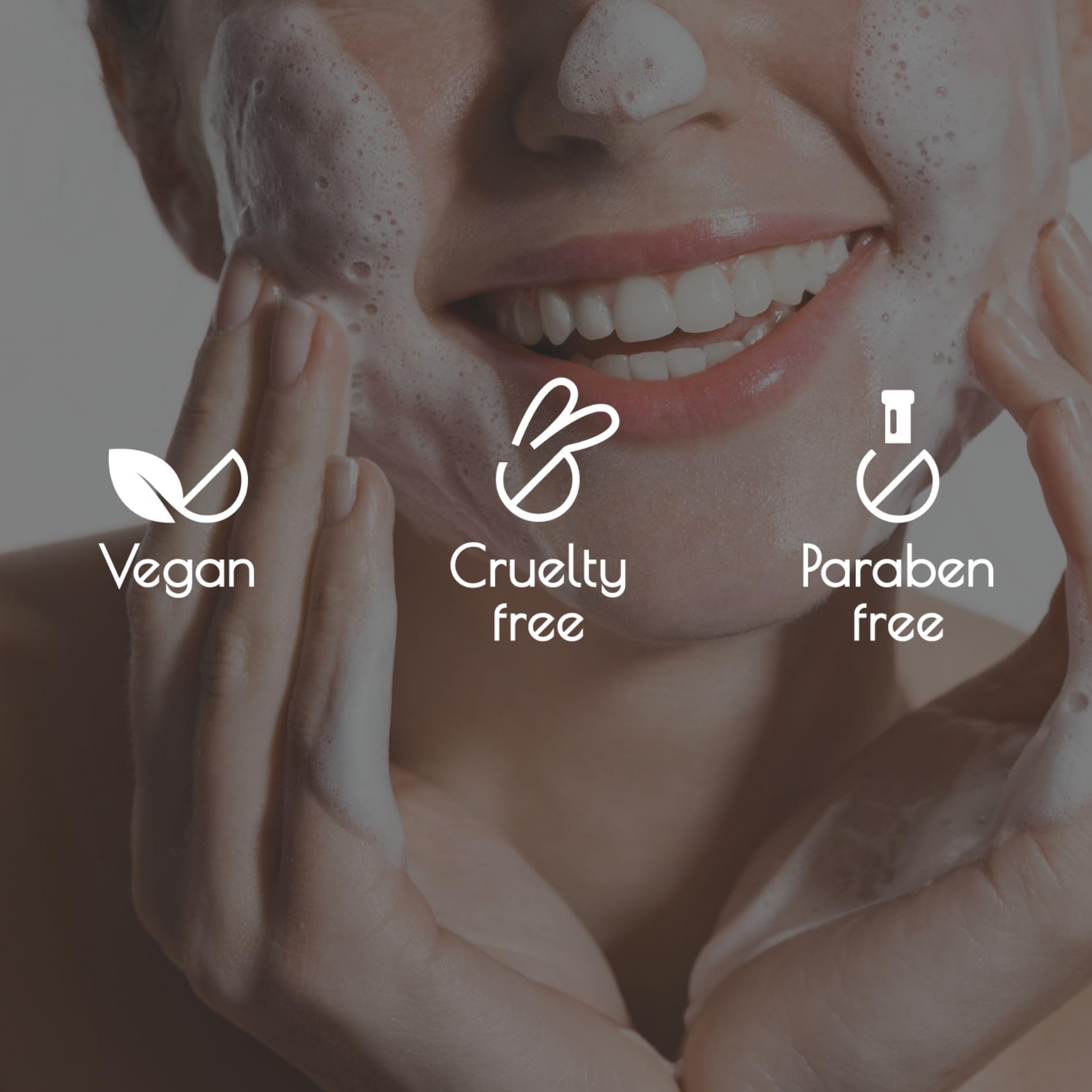 Naisture Be Bare Jelly Ball Cleanser etiqueta Allantoin calmante.