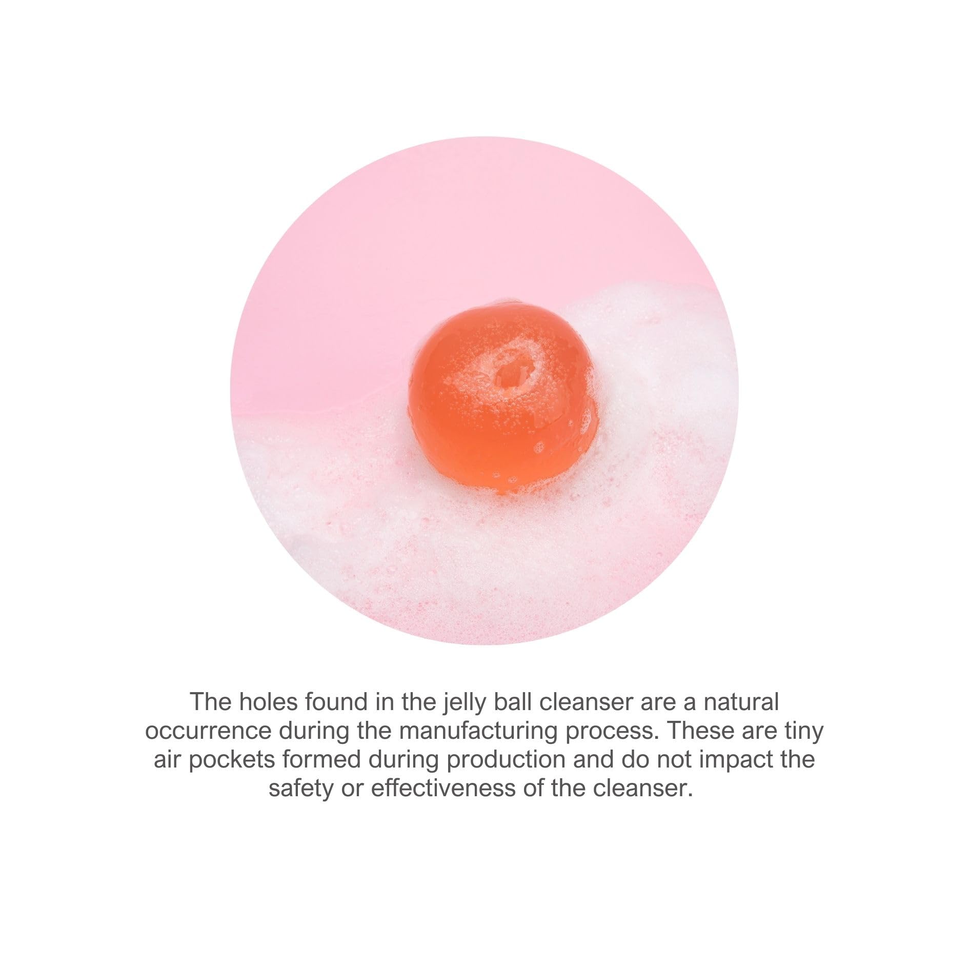 Naisture Be Bare Jelly Ball Cleanser piel sensible tras uso calmada.